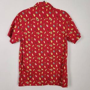 Disney Parks Exclusive - Men's Aloha Themed Snacks & Treats Button Up Shirt